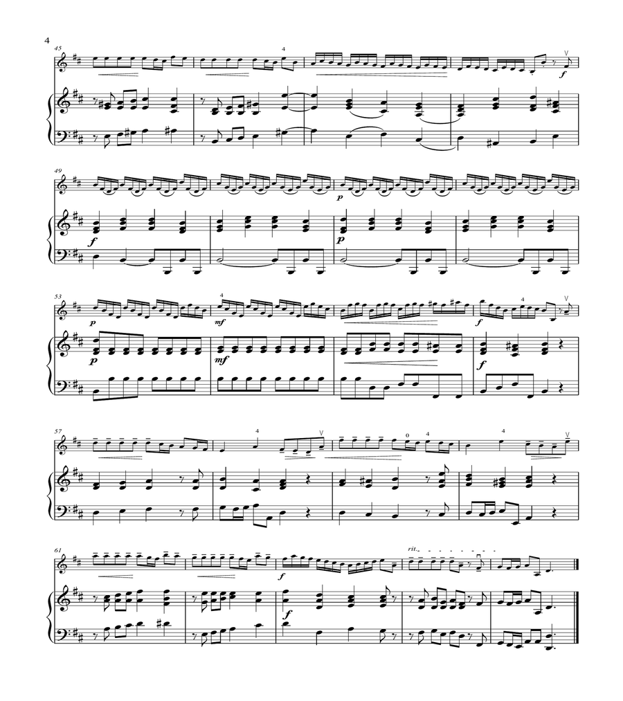 CONCERTINO OP.15 CONCERTINO OP.15 Violin Solo scores gallery preview page 5