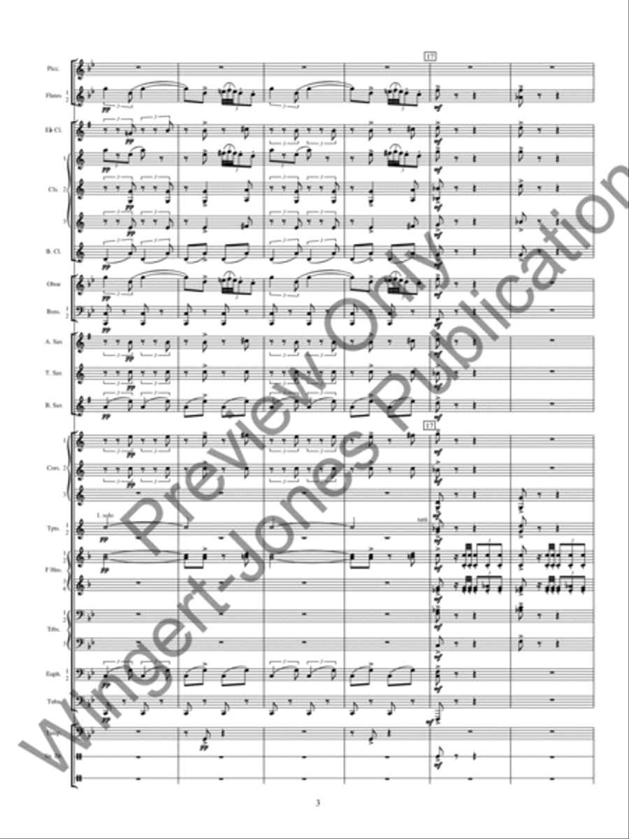 La Tregenda Concert Band scores gallery preview page 6