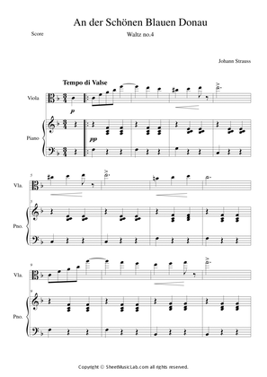 An der Schonen Blauen Donau, Op. 314 Waltz No.4