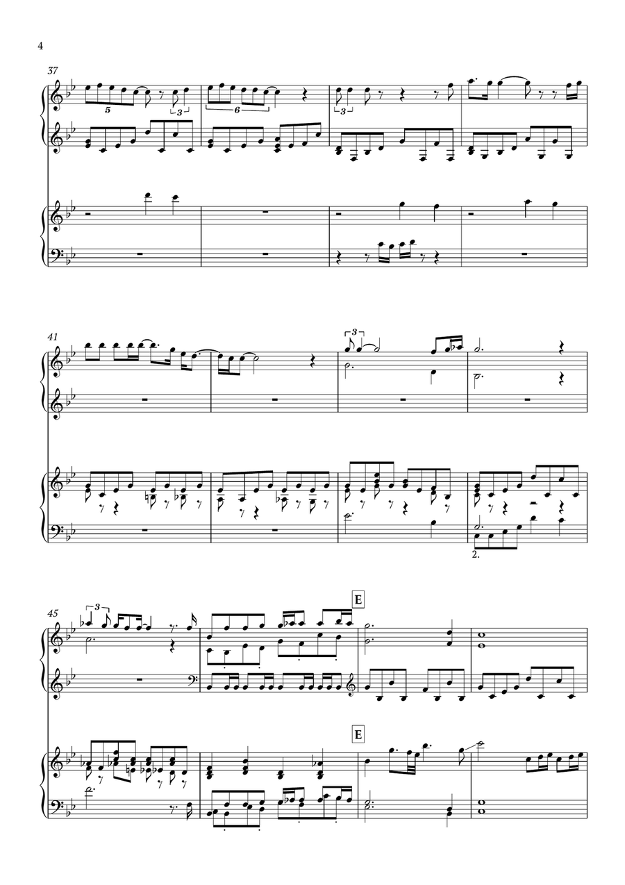Bohemian Rhapsody Marimba scores gallery preview page 5
