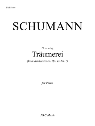 Book cover for Träumerei (from Kinderszenen, Op. 15 No. 7) for Piano