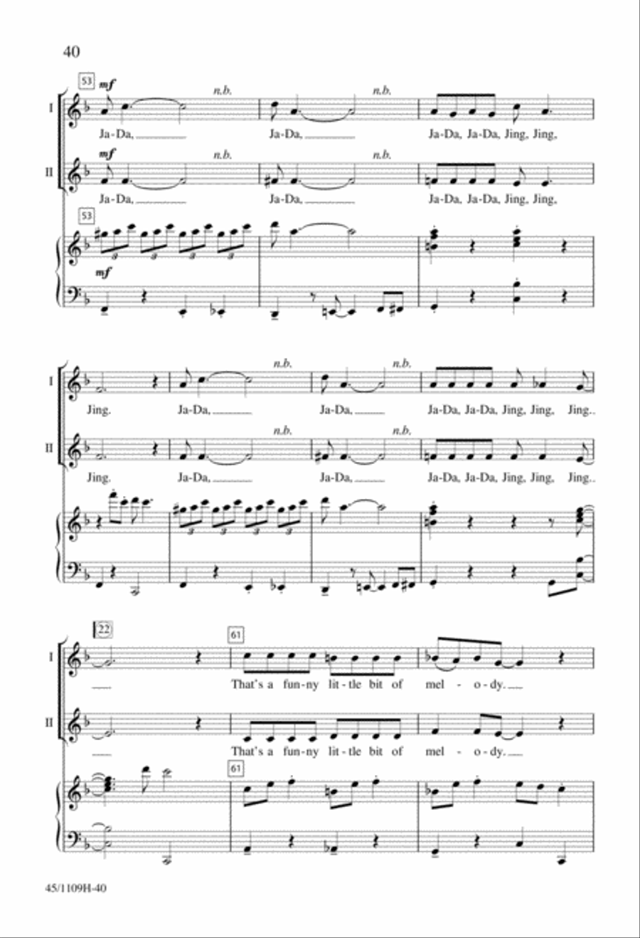 In Concert! for 2-part Choirs 2-Part scores gallery preview page 41