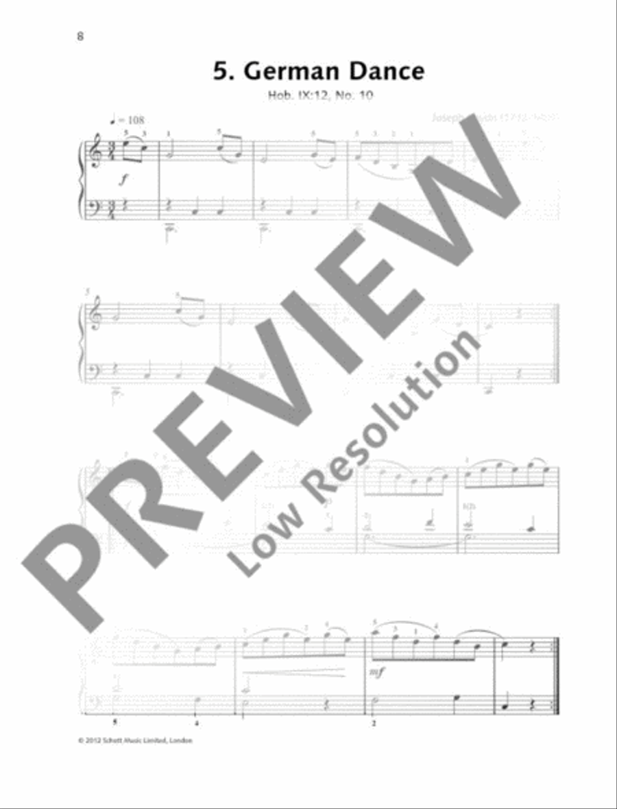 The Classical Piano Method Piano Method scores gallery preview page 9