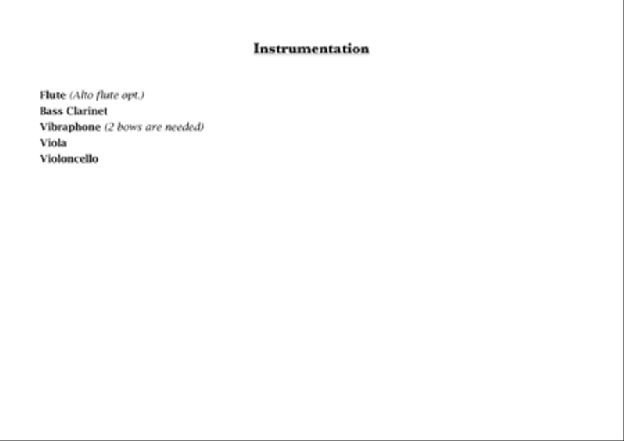 Harmonies - Dread, Darkness, Despair..... Light (Full Score) Small Ensemble scores gallery preview page 4