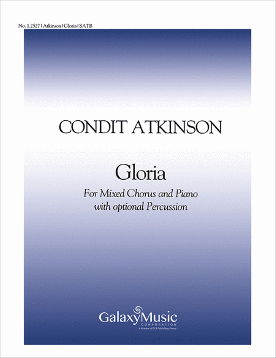 Gloria Gloria 4-Part scores gallery preview page 1