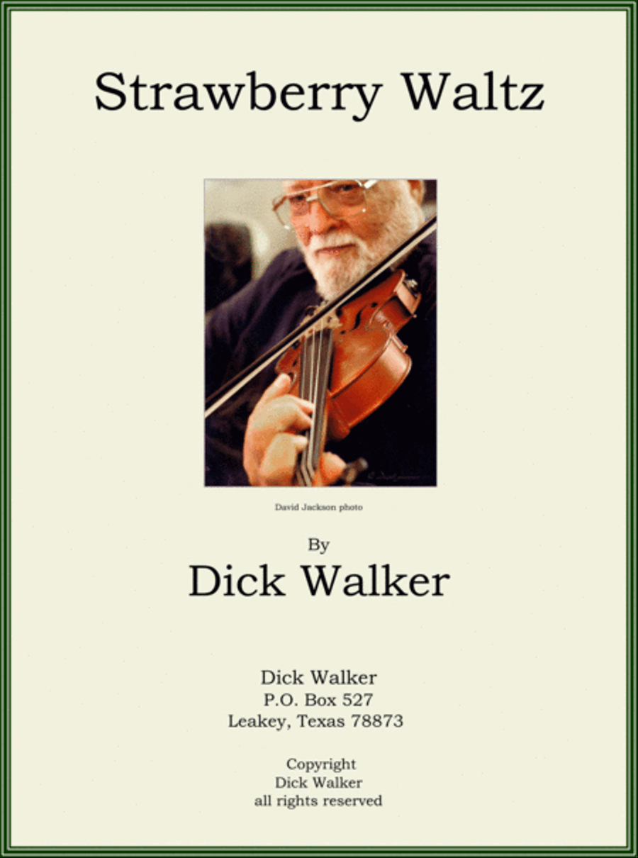Strawberry Waltz Violin Solo scores gallery preview page 1