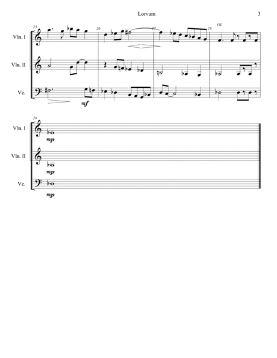 Lorvum Trio String Trio scores gallery preview page 3