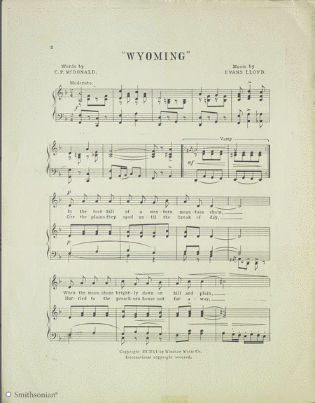 Wyoming Song