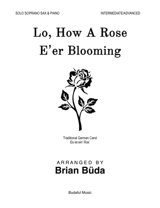 Lo, How A Rose E'er Blooming - Soprano Sax Solo