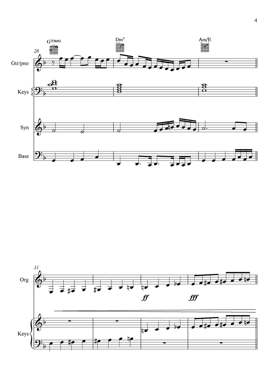 Theme One Small Ensemble scores gallery preview page 5