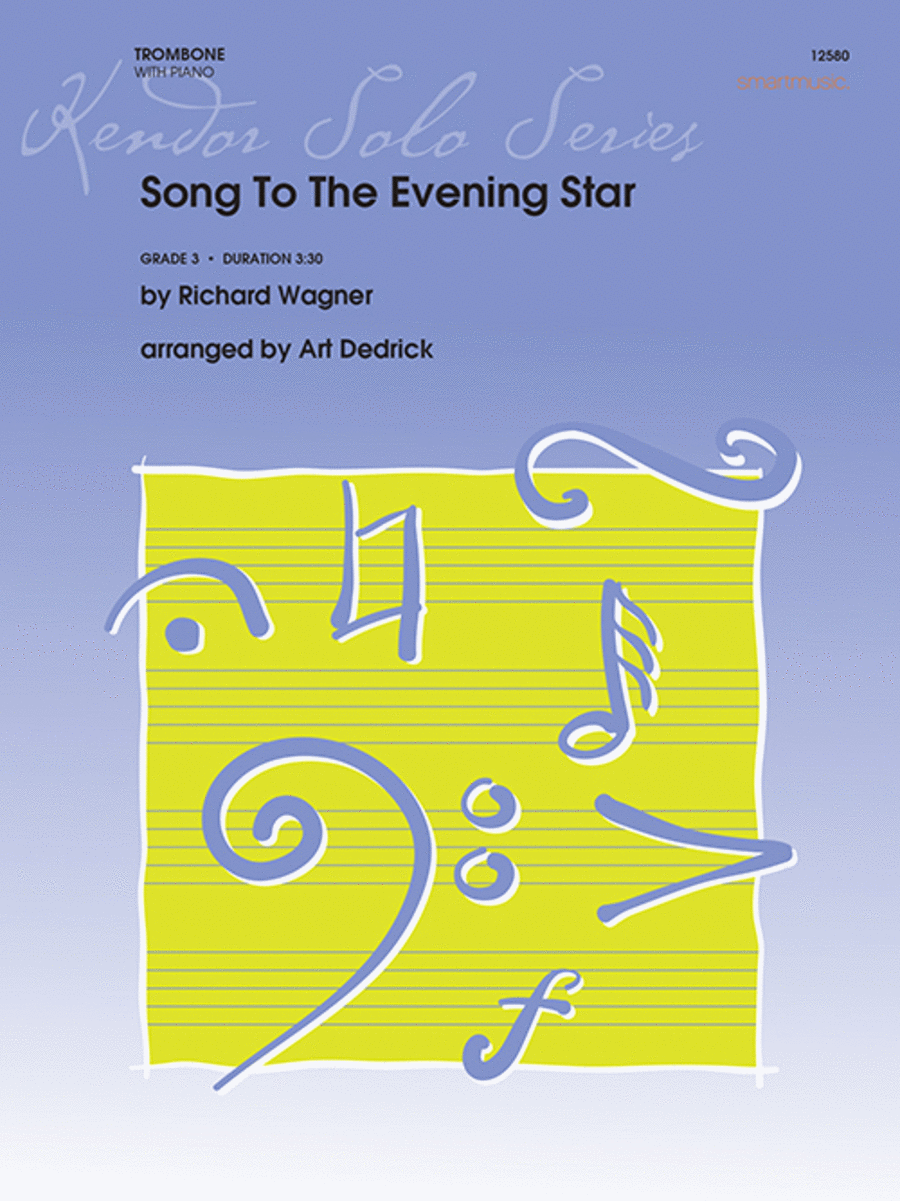 Song To The Evening Star (From 'Tannhauser') Trombone scores gallery preview page 1