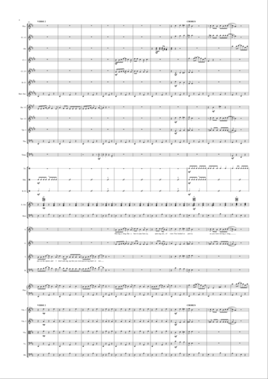 The Pushbike Song Full Orchestra scores gallery preview page 4