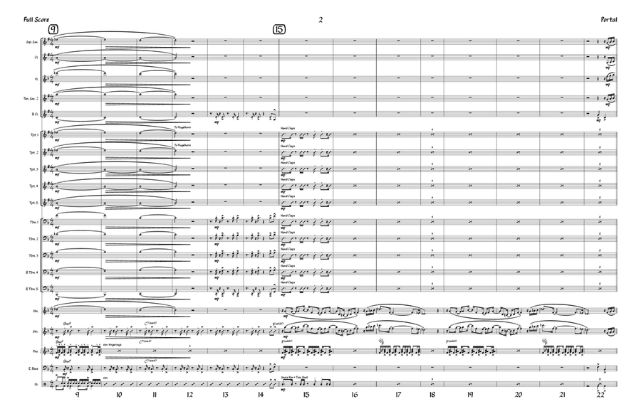 Portal Jazz Ensemble scores gallery preview page 2