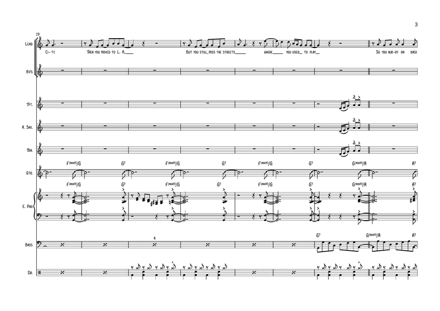 Bi-Coastal Bi-Coastal Jazz Ensemble scores gallery preview page 3
