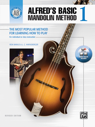 Book cover for Alfred's Basic Mandolin Method 1