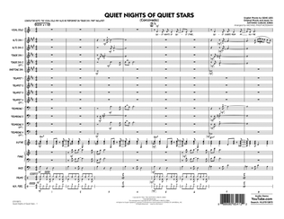 Quiet Nights of Quiet Stars (Corcovado) - Conductor Score (Full Score)