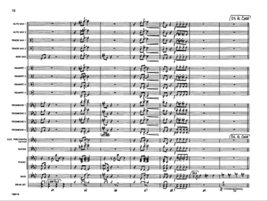 Just a Little Off the Top Jazz Ensemble scores gallery preview page 10