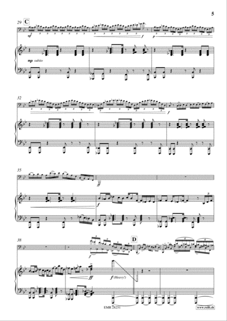 Fly Or Die Bass Trombone scores gallery preview page 5