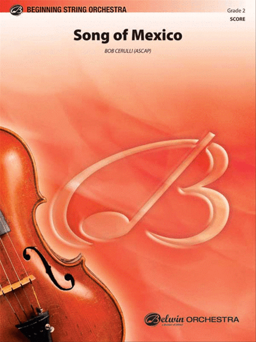 Song of Mexico String Orchestra scores gallery preview page 1