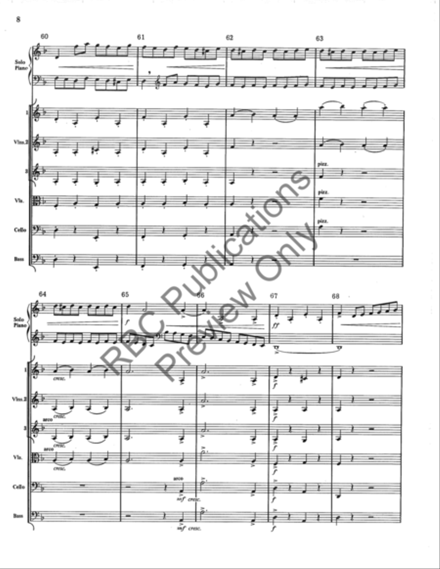 Concertino In D Moll (Score) String Orchestra scores gallery preview page 9