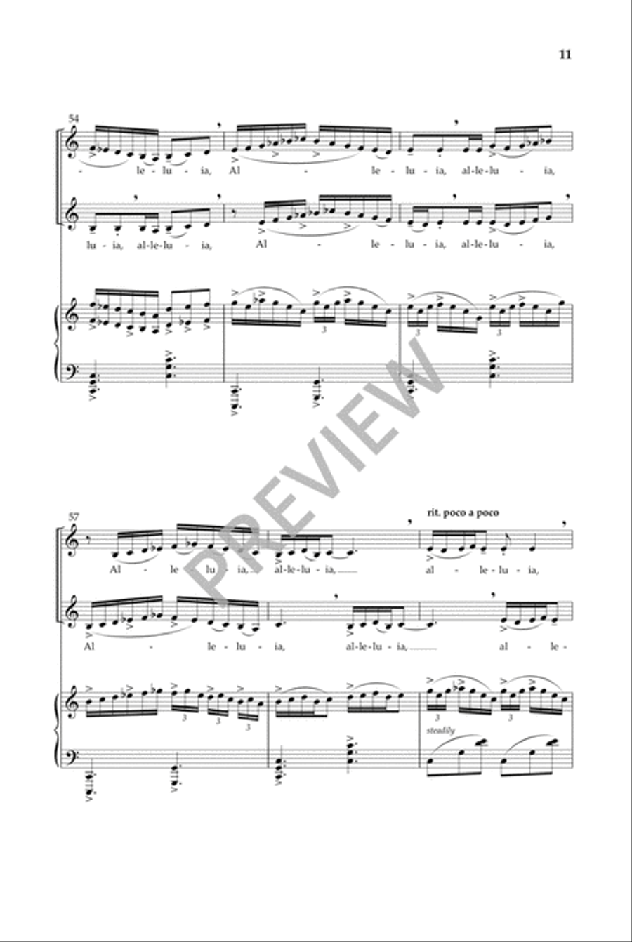 Illuminations of Julian of Norwich SSA scores gallery preview page 12