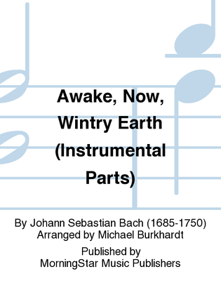 Book cover for Awake, Now, Wintry Earth (Instrumental Parts)