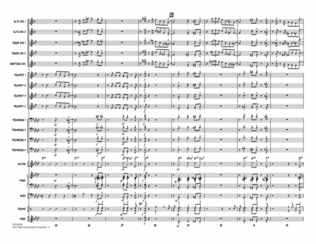 Don't Get Around Much Anymore - Conductor Score (Full Score)