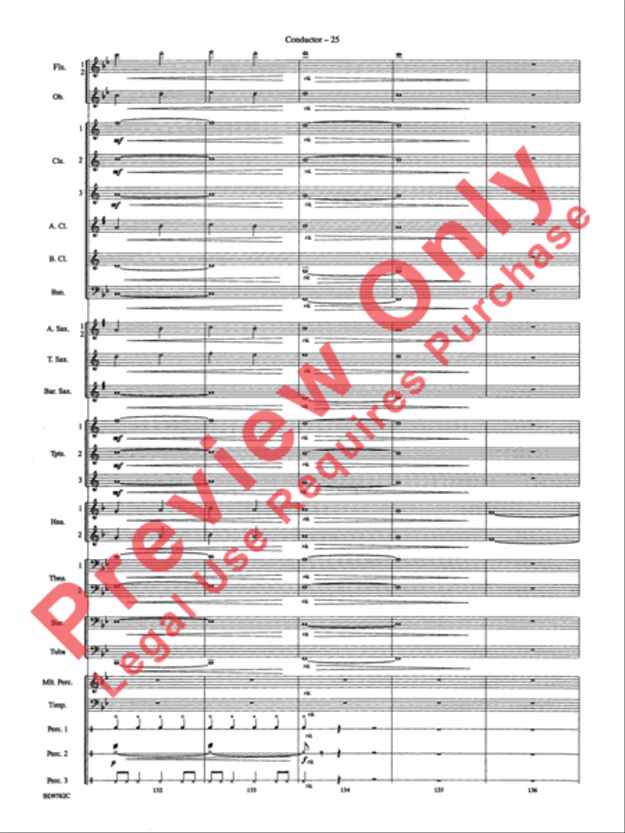 By Loch and Mountain Concert Band scores gallery preview page 28