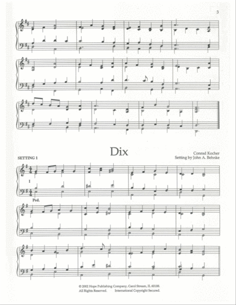 The Creative Organist, Vol. 2 Organ scores gallery preview page 5