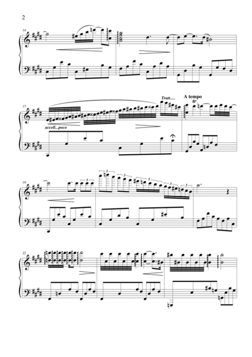 Nocturne in C sharp minor for piano image number null