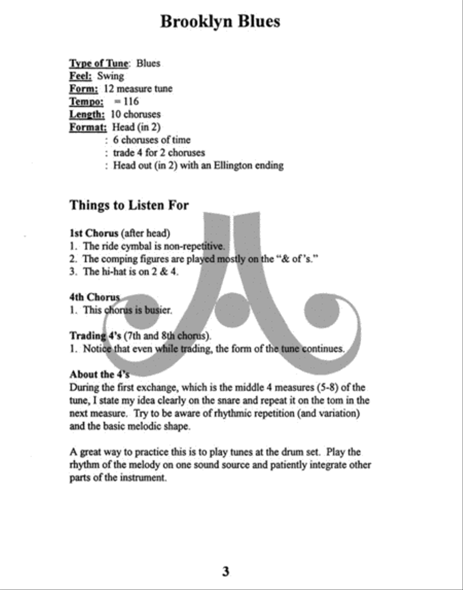 Standard Time Standard Time Drums scores gallery preview page 5