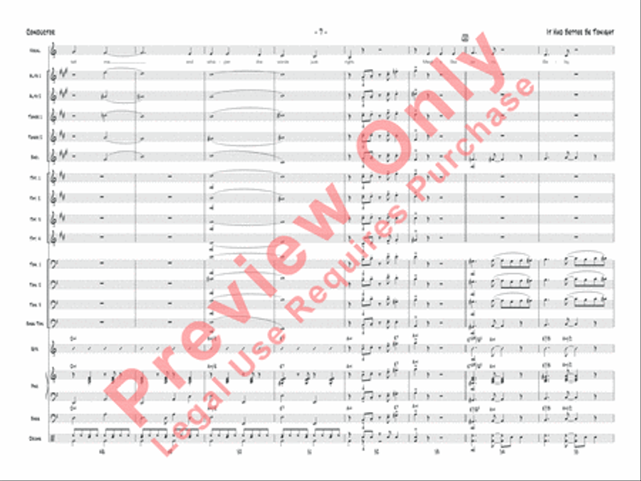 It Had Better Be Tonight It Had Better Be Tonight Jazz Ensemble scores gallery preview page 10