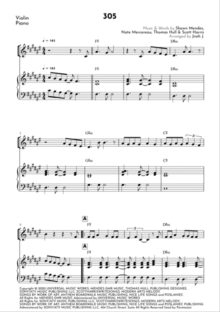 305 Violin Solo scores gallery preview page 2