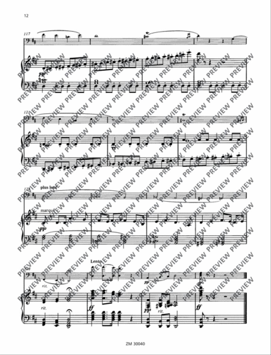 6 Melodies Piano Accompaniment scores gallery preview page 13