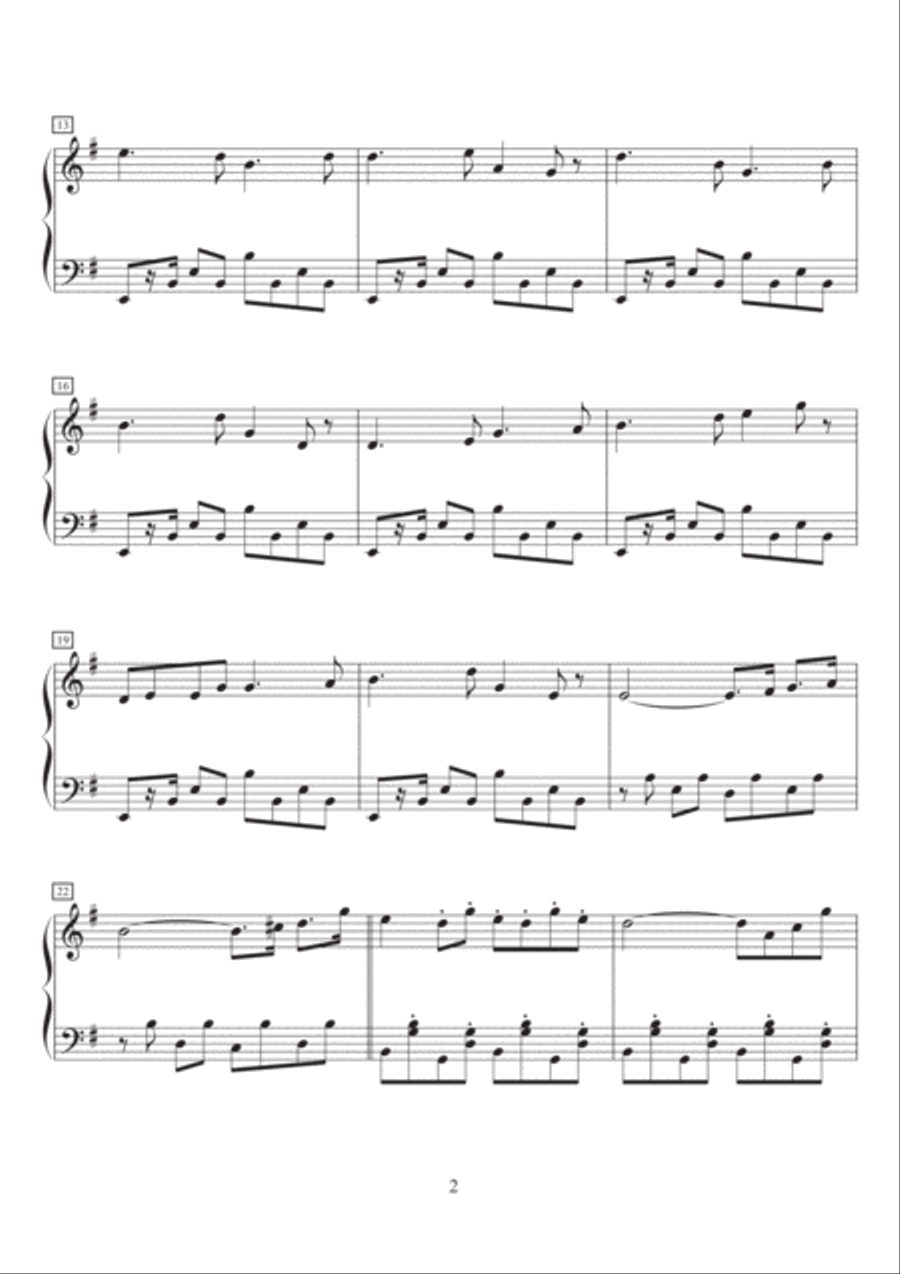 The Mask Of Spring Piano Solo scores gallery preview page 3