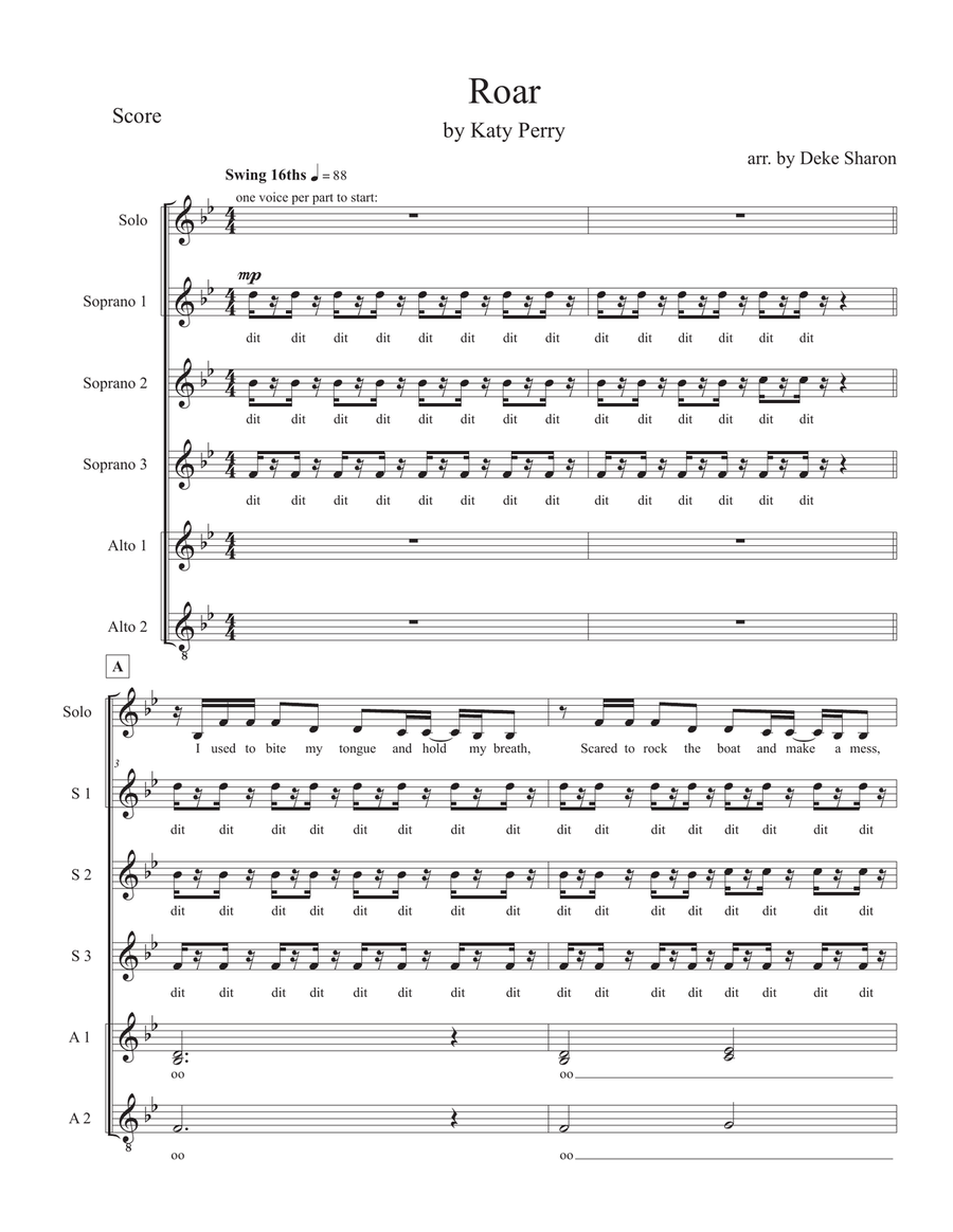Roar SA scores gallery preview page 1