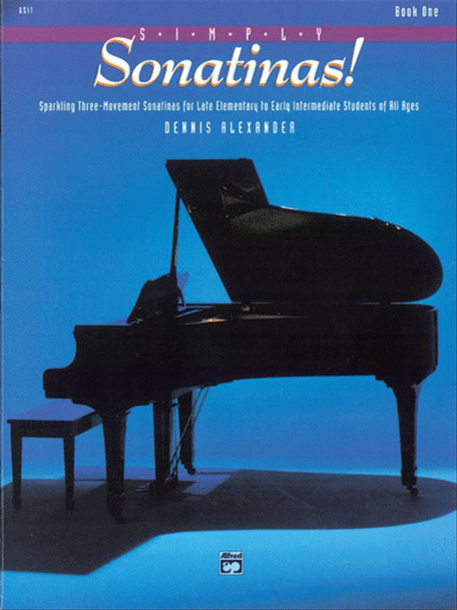Simply Sonatinas!, Book 1 Easy Piano scores gallery preview page 1
