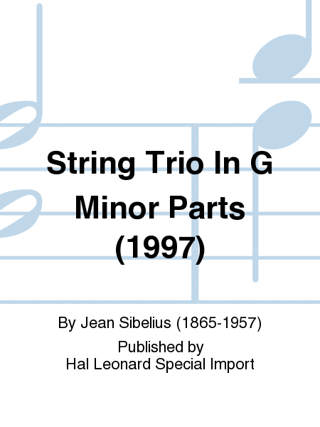 String Trio In G Minor Parts (1997)