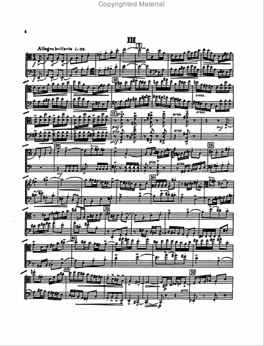 Duo for Viola and Violoncello String Duet scores gallery preview page 3