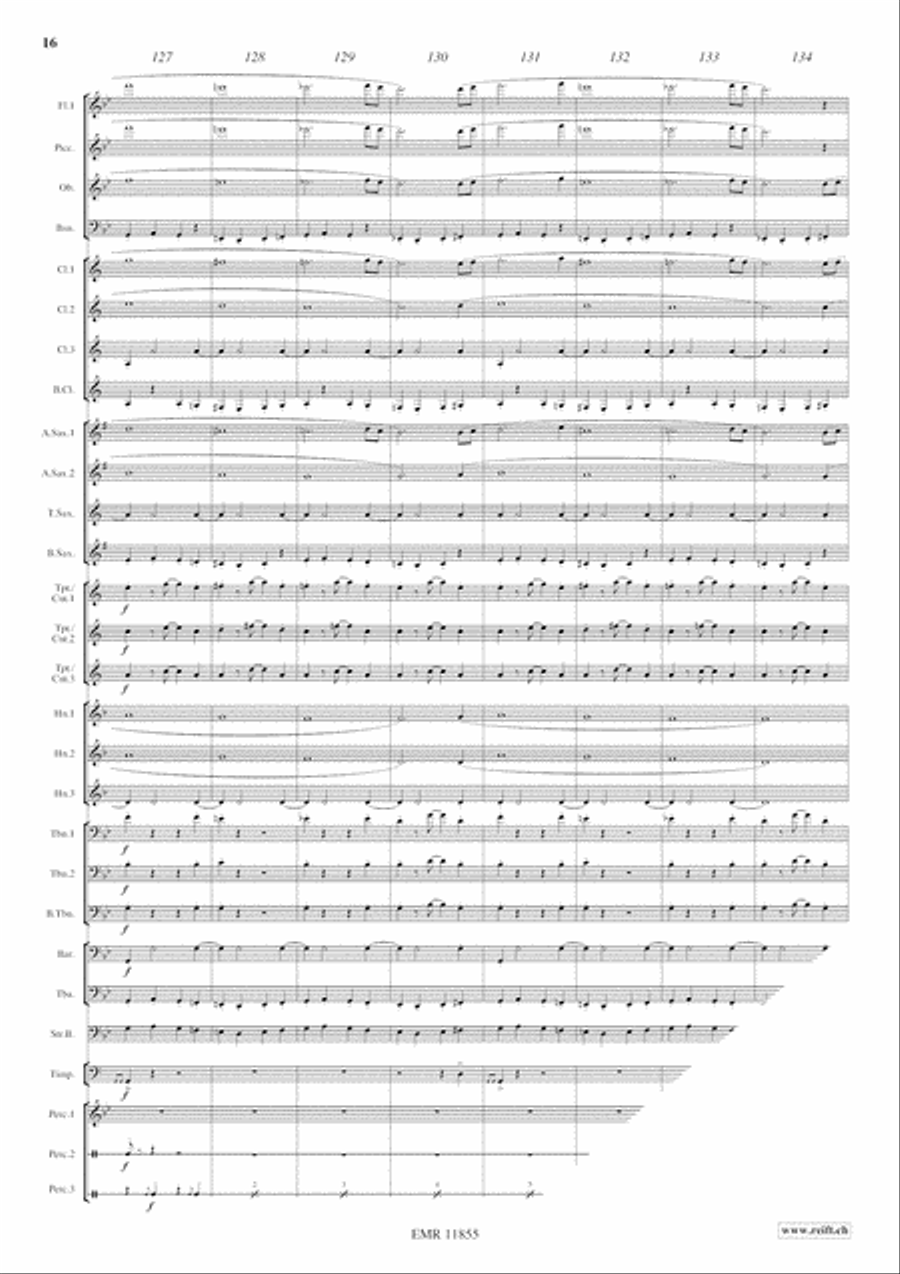 Roma Concert Band scores gallery preview page 17