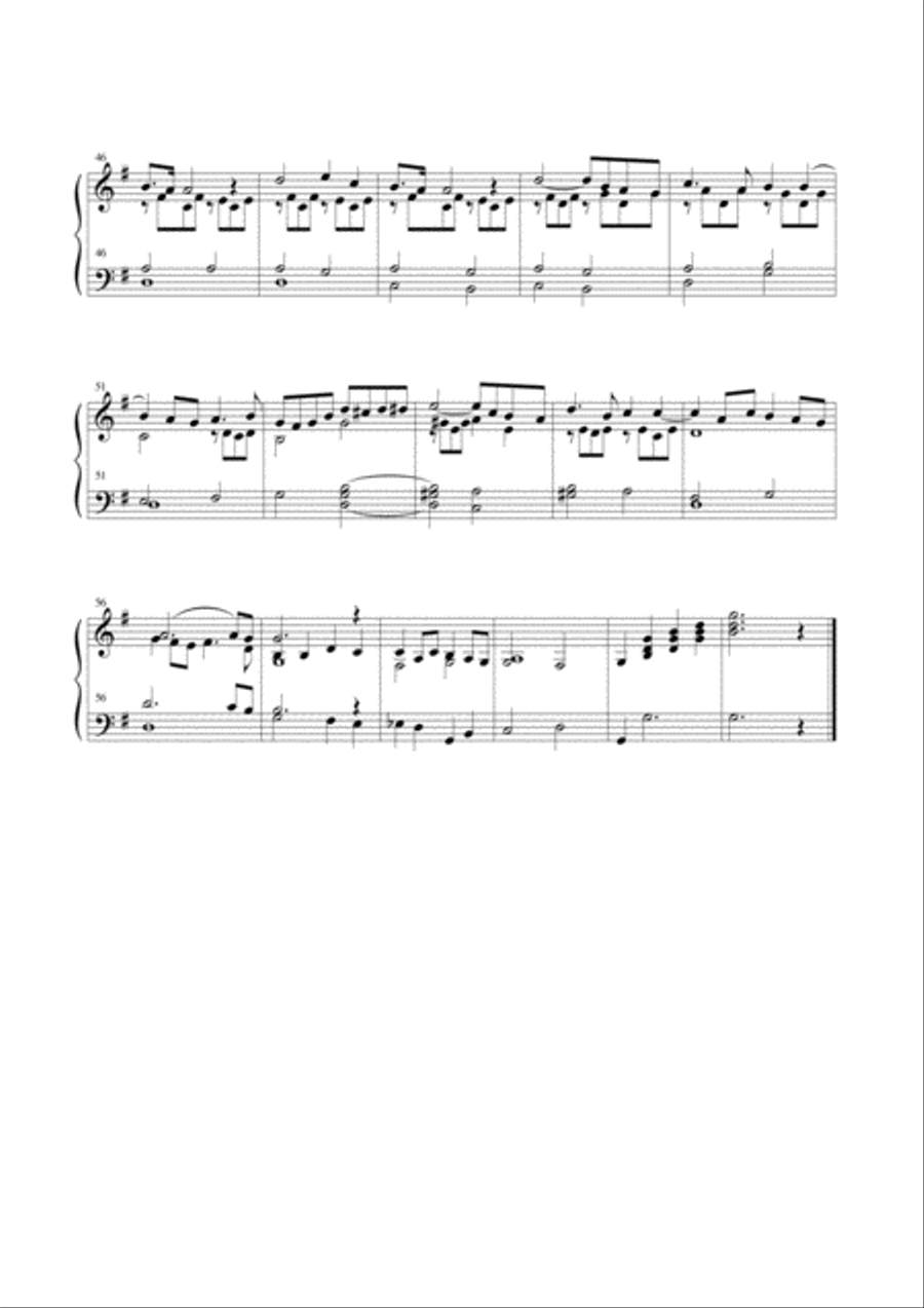 FRANCK - PANIS ANGELICUS - ALL IN ONE FILE: : For Organ Solo, for Soprano, Tenor and Organ, for Alto 4-Part scores gallery preview page 4