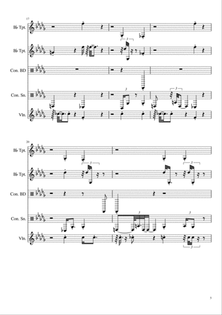 Beet Beet Small Ensemble scores gallery preview page 5