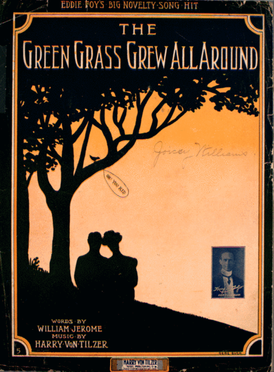 The Green Grass Grew All Around Voice scores gallery preview page 1