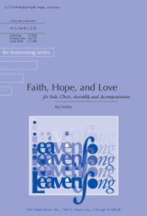 Book cover for Faith, Hope, and Love - Guitar edition