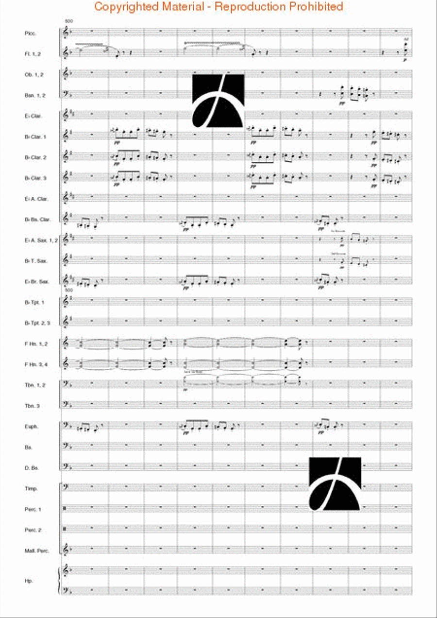 Carmen Suite Carmen Suite Concert Band scores gallery preview page 48