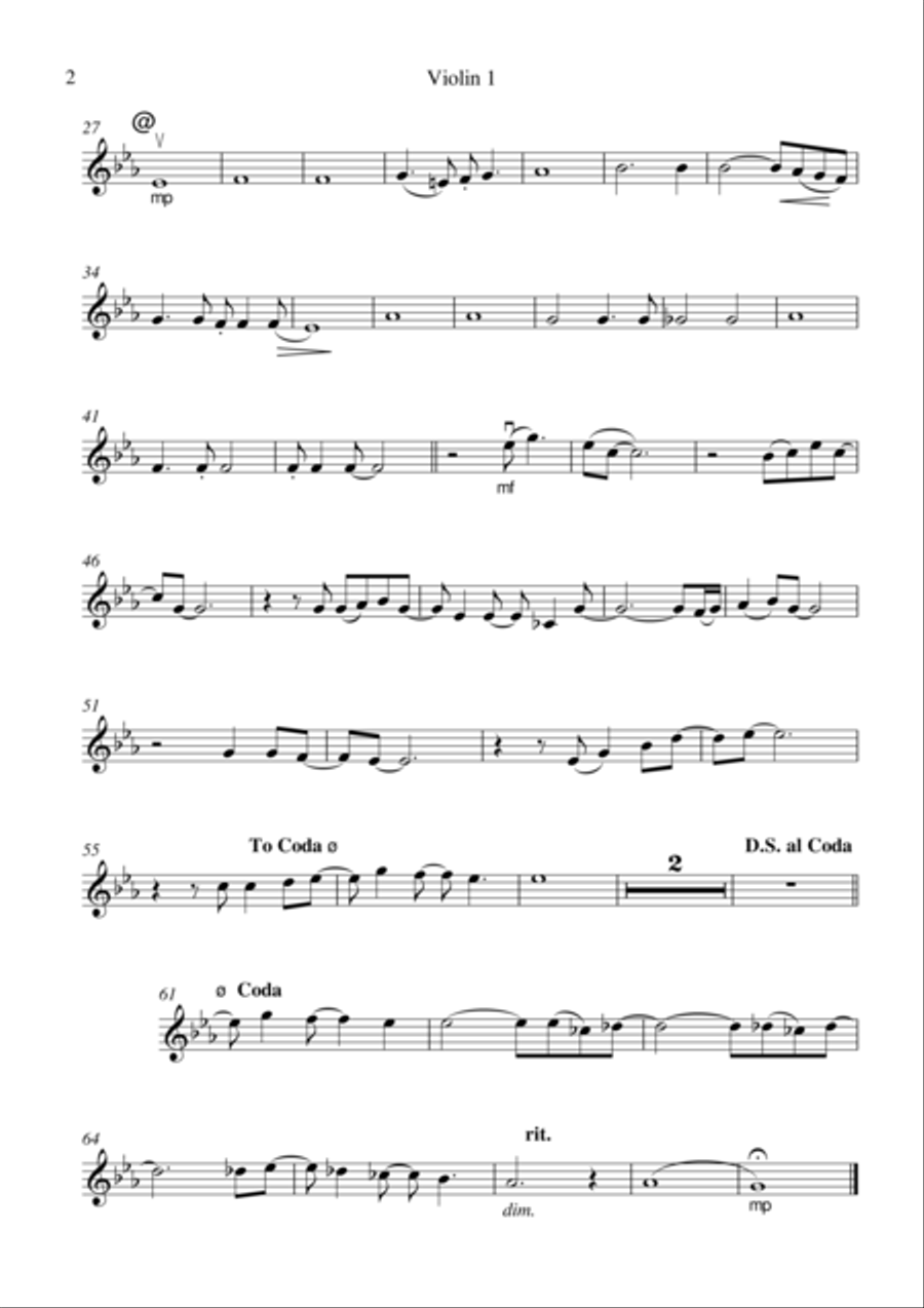 Just The Way You Are String Quartet scores gallery preview page 6