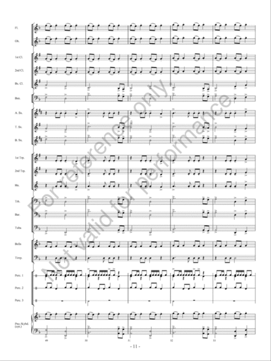 Apophis Apophis Concert Band scores gallery preview page 12