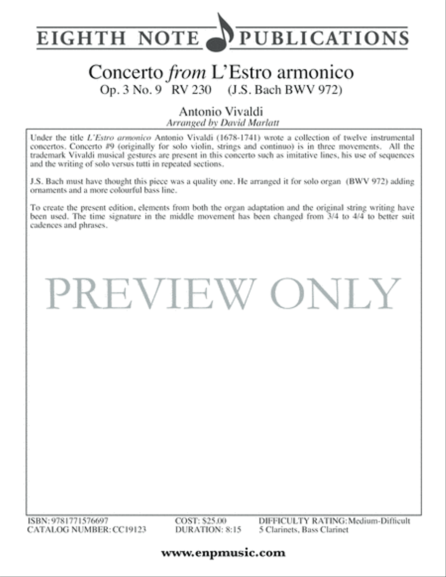 Concerto Small Ensemble scores gallery preview page 2