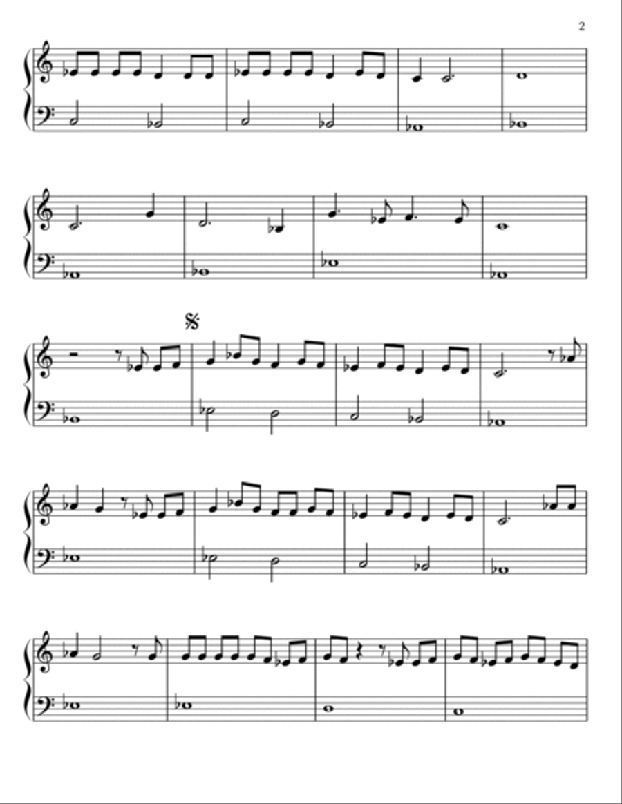 Truth Be Told Truth Be Told Easy Piano scores gallery preview page 2
