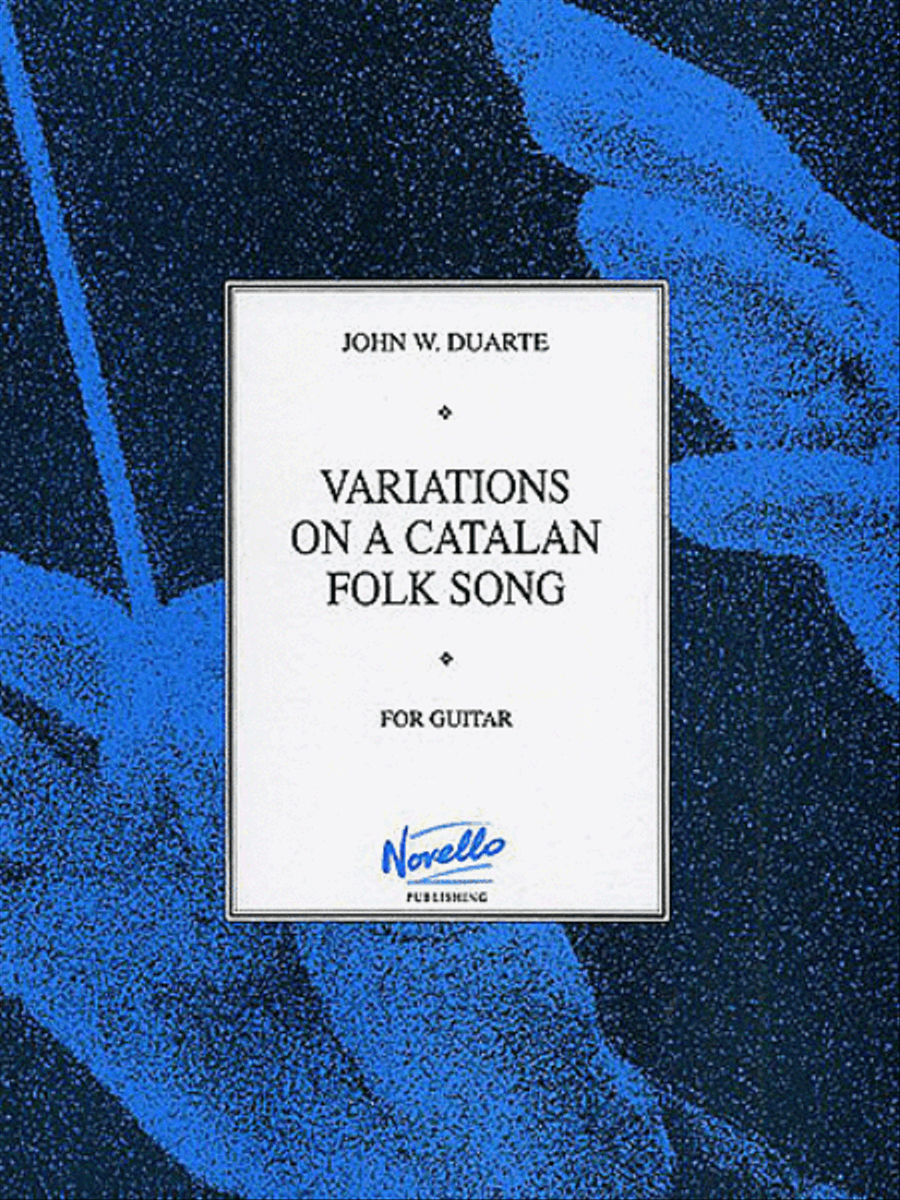 Duarte: Variations On A Catalan Folksong Acoustic Guitar scores gallery preview page 1